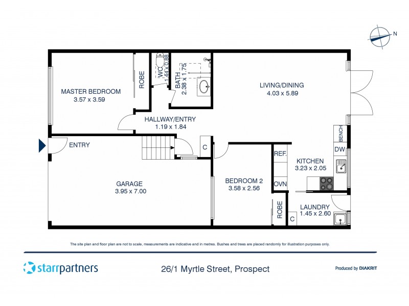 26/1 Myrtle Street, Prospect NSW 2148 Floorplan