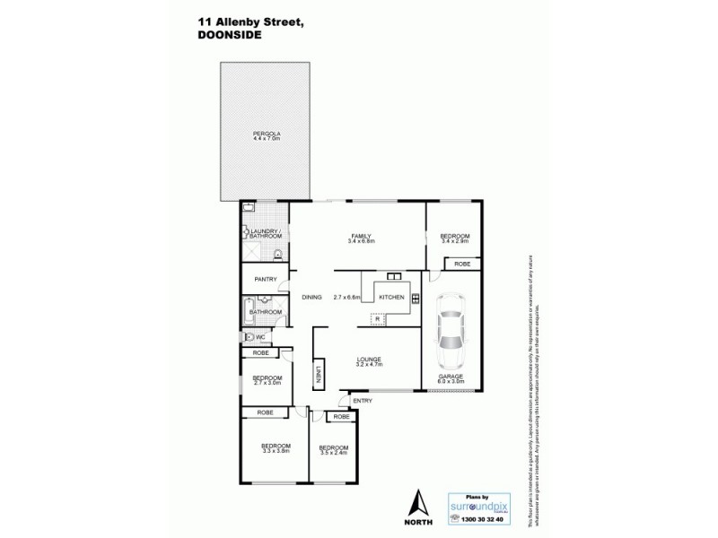 11 Allenby Street, Doonside NSW 2767 Floorplan
