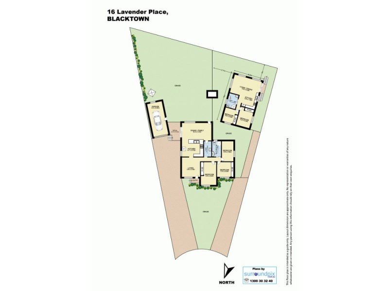 16 and 16a Lavender Place, Blacktown NSW 2148 Floorplan