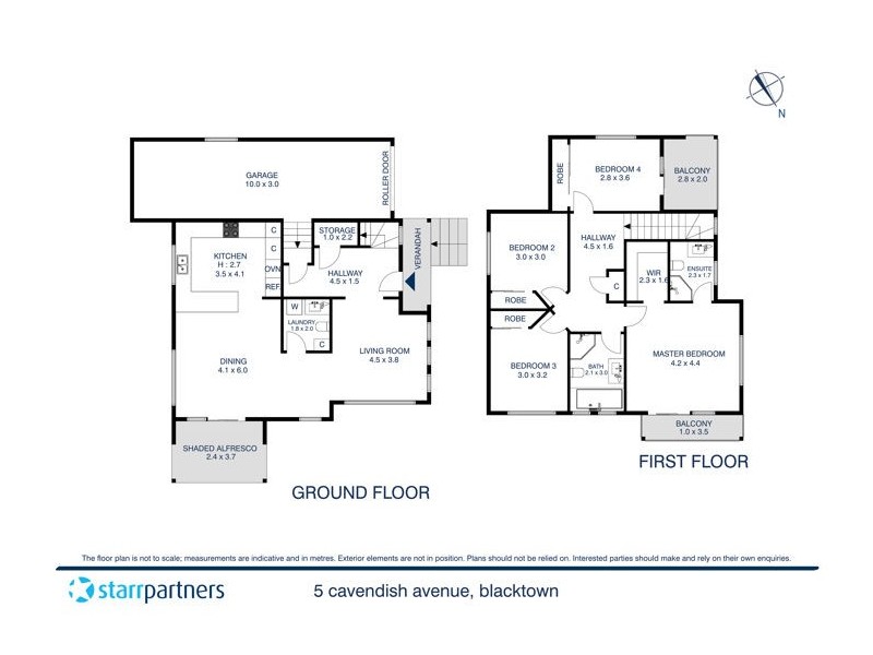 5 Cavendish Avenue, Blacktown NSW 2148 Floorplan
