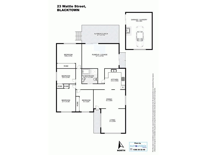 Blacktown NSW 2148 Floorplan