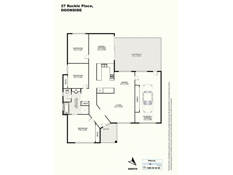 27 Ruckle Place, Doonside NSW 2767 Floorplan