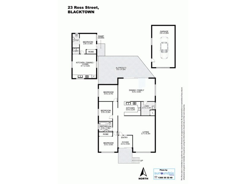 23 Ross Street, Blacktown NSW 2148 Floorplan