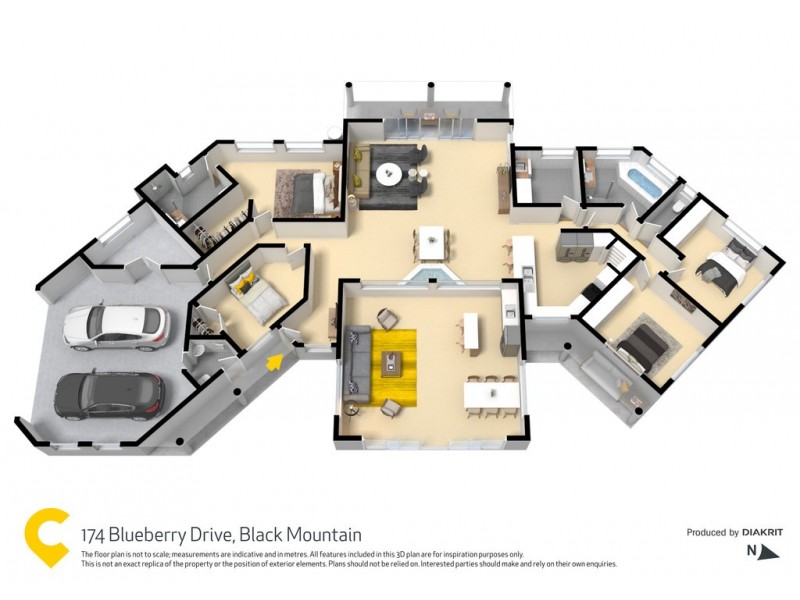 174 Blueberry Drive, Black Mountain QLD 4563 Floorplan