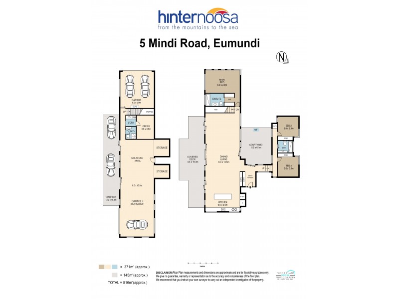 5 Mindi Road, Eumundi QLD 4562 Floorplan