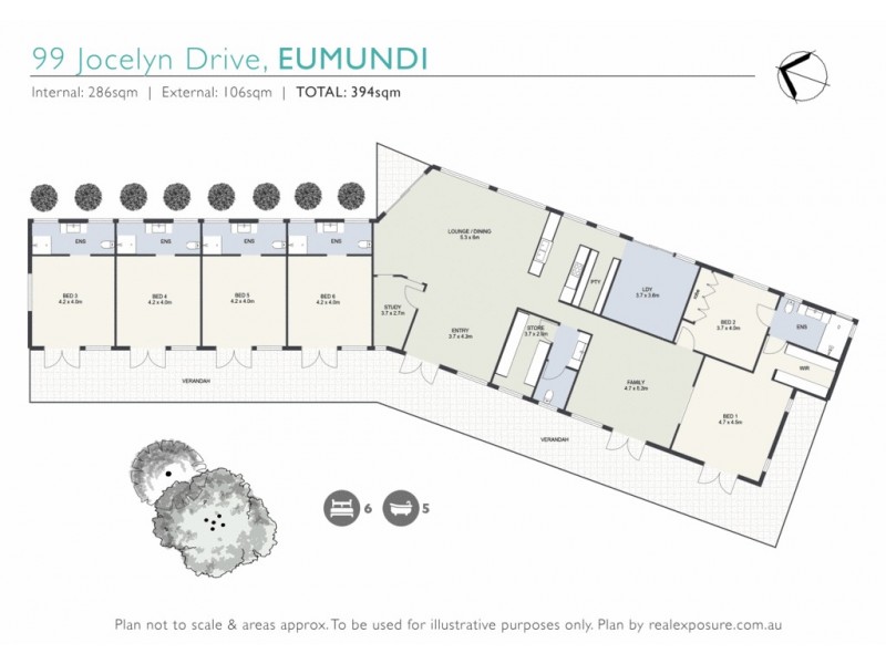 99-105 Jocelyn Drive, Eumundi QLD 4562 Floorplan