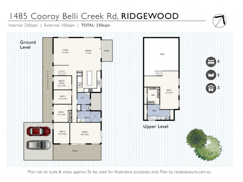 1485 Cooroy Belli Creek Road, Ridgewood QLD 4563 Floorplan