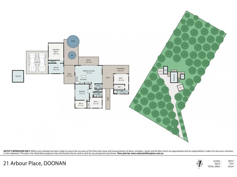 21 Arbour Place, Doonan QLD 4562 Floorplan