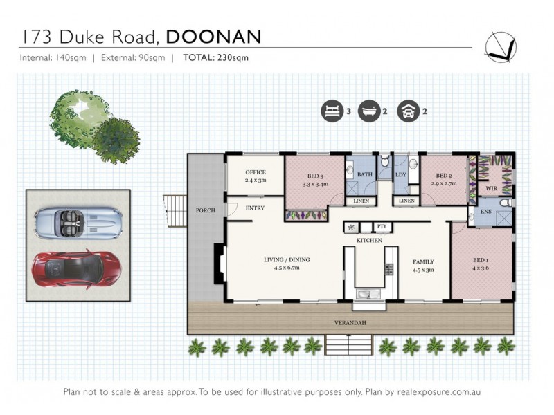173 Duke Road, Doonan QLD 4562 Floorplan