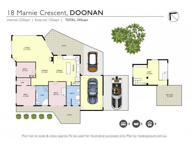 18 Marnie Crescent, Doonan QLD 4562 Floorplan