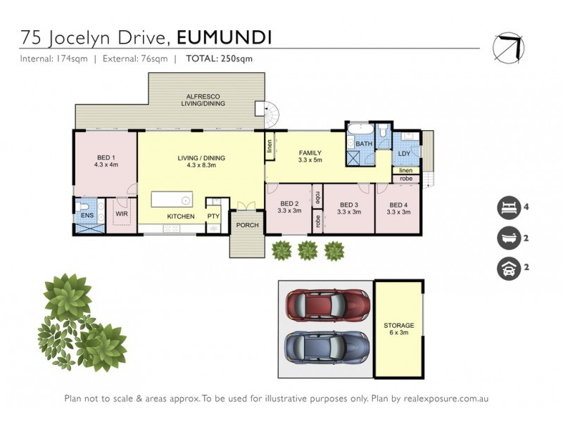 75 Jocelyn Drive, Eumundi QLD 4562 Floorplan