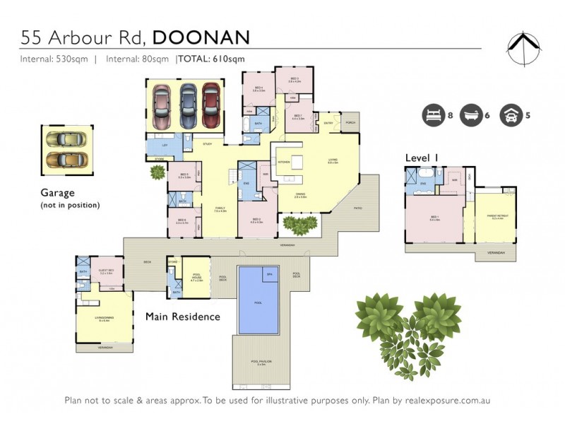 55 Arbour Place, Doonan QLD 4562 Floorplan