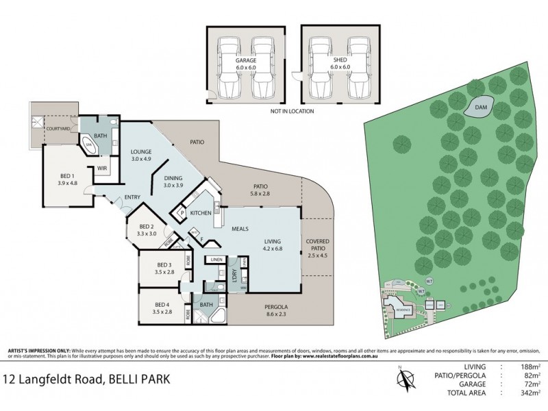 12 Langfeldt Road, Belli Park QLD 4562 Floorplan