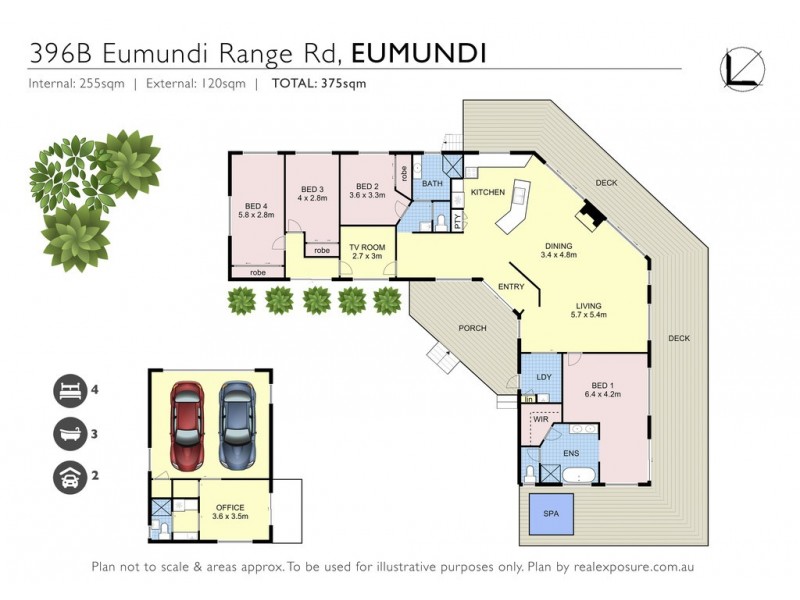 396b Eumundi Range Road, Eumundi QLD 4562 Floorplan