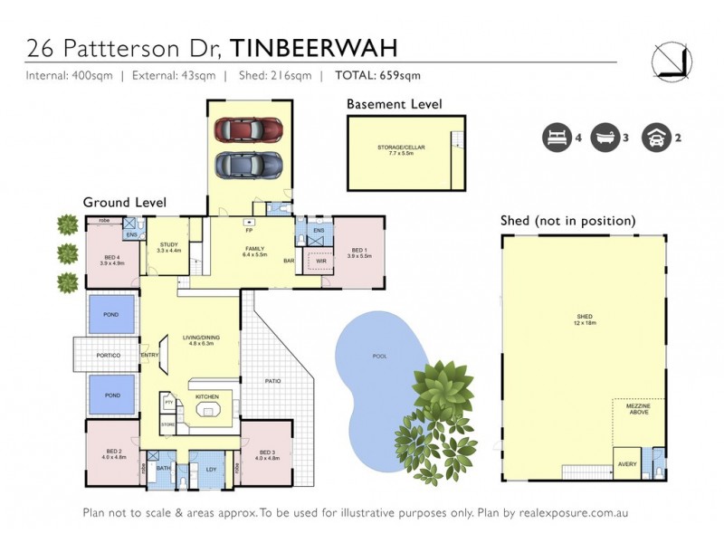 26 Patterson Drive, Tinbeerwah QLD 4563 Floorplan