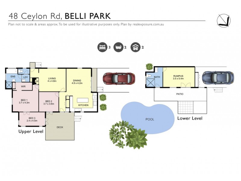 48 Ceylon Road, Belli Park QLD 4562 Floorplan