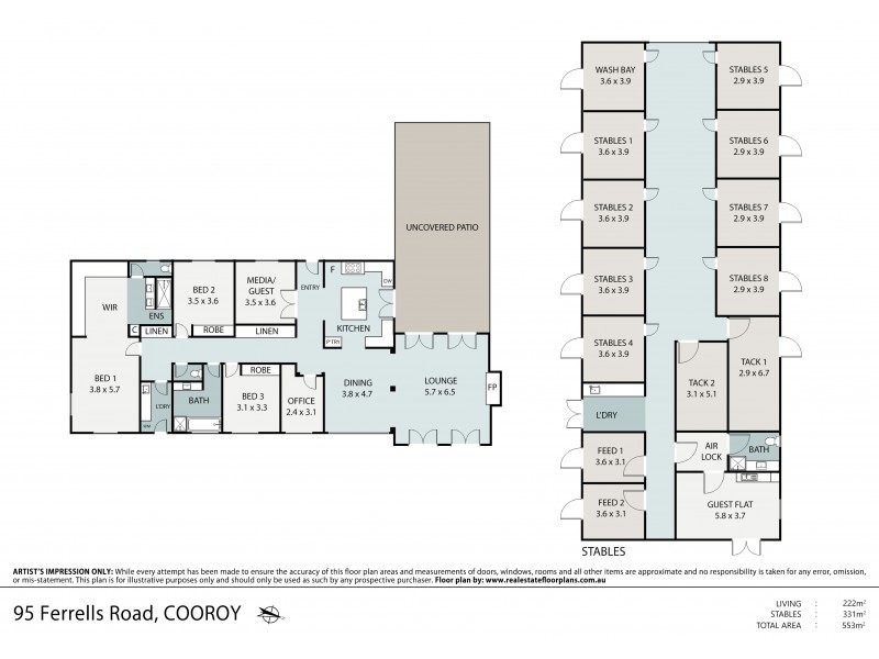 95 Ferrells Road, Cooroy QLD 4563 Floorplan
