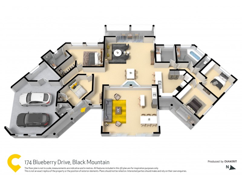 174 Blueberry Drive, Black Mountain QLD 4563 Floorplan
