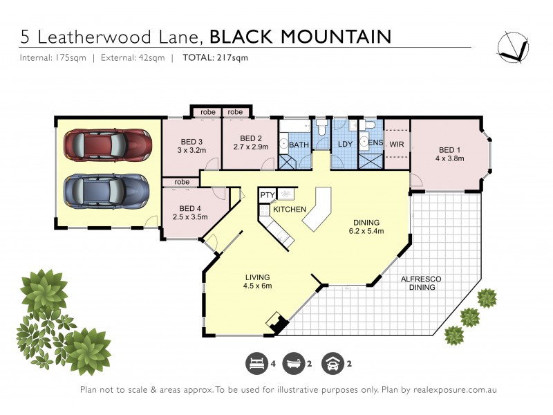 5 Leatherwood Lane, Black Mountain QLD 4563 Floorplan