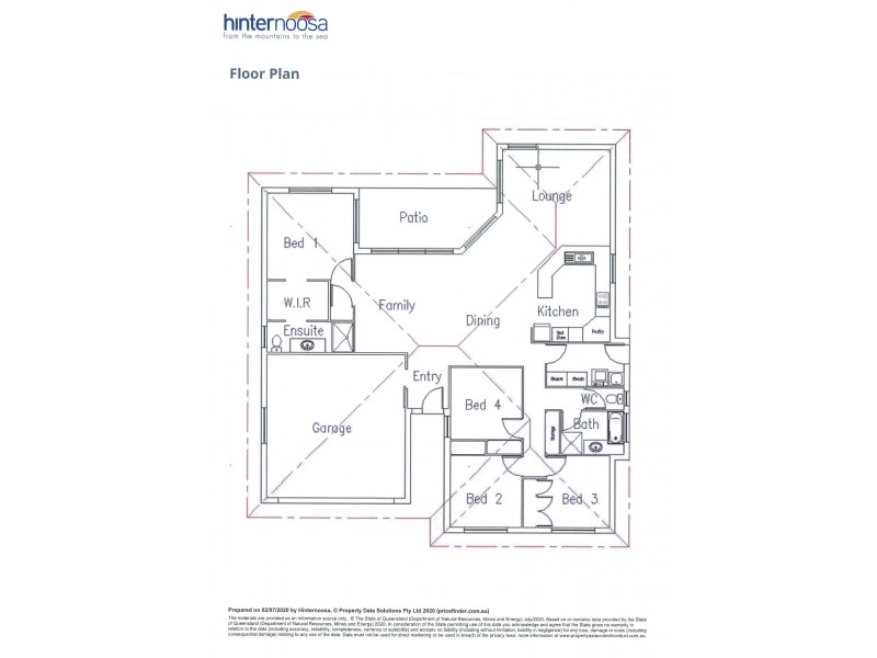 2/17 Olivine Lane, Cooroy QLD 4563 Floorplan