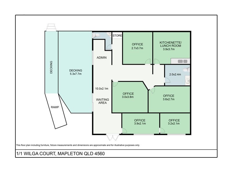 1/1 Wilga Court, Mapleton QLD 4560 Floorplan