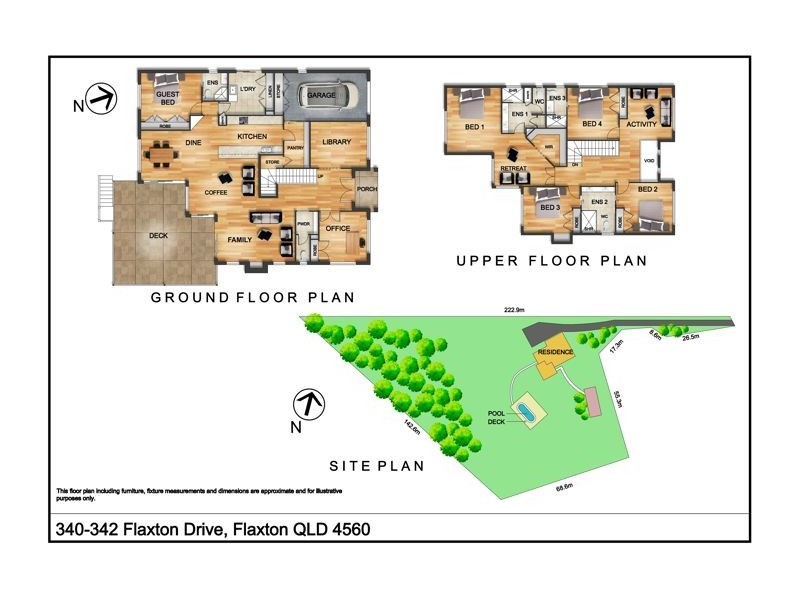 Flaxton QLD 4560 Floorplan