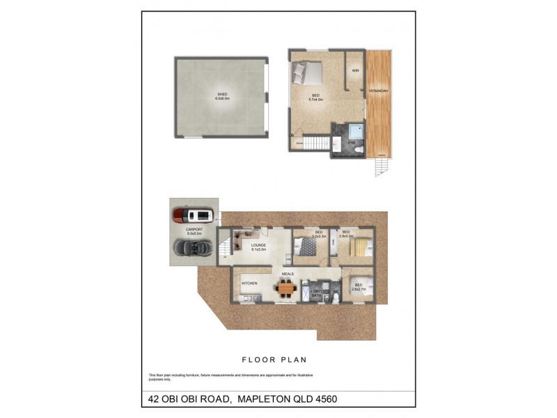 42 Obi Obi Road, Mapleton QLD 4560 Floorplan