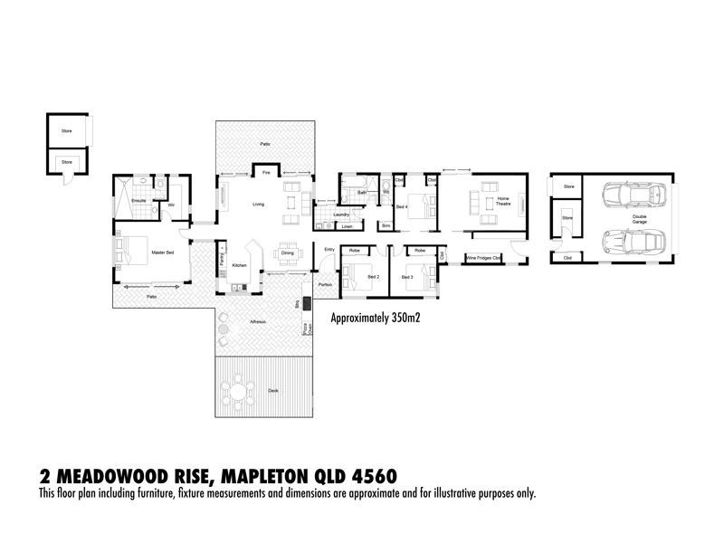 2 Meadowood Rise, Mapleton QLD 4560 Floorplan