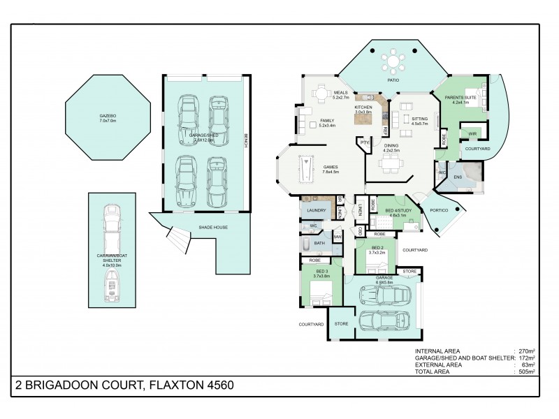 2-10 Brigadoon Court, Flaxton QLD 4560 Floorplan