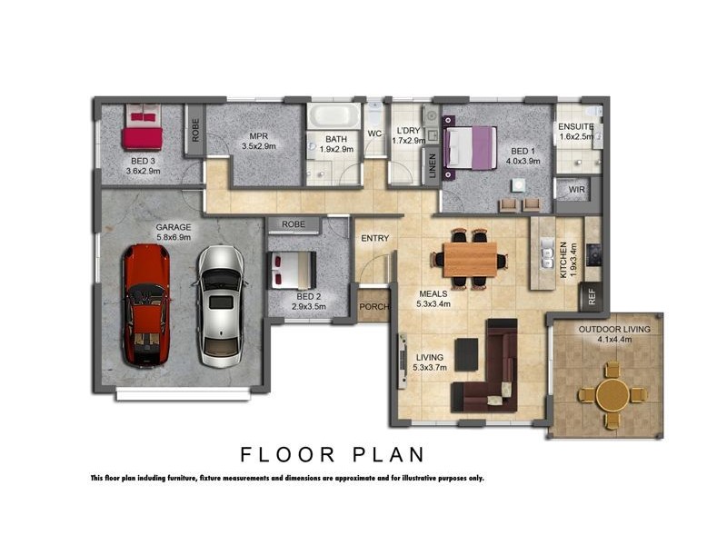18A Tramline Rise, Burnside QLD 4560 Floorplan