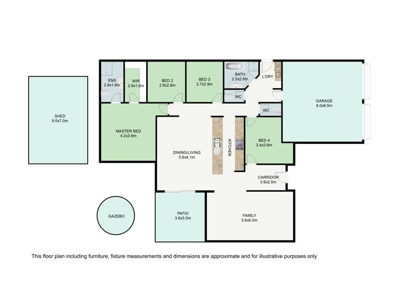 3 Melia Court, Mapleton QLD 4560 Floorplan
