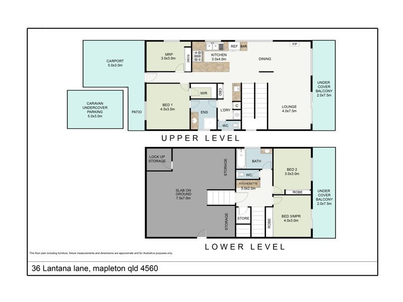 36 Lantana Lane, Mapleton QLD 4560 Floorplan