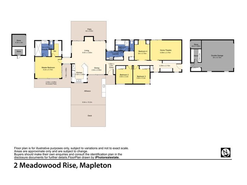2 Meadowood Rise, Mapleton QLD 4560 Floorplan