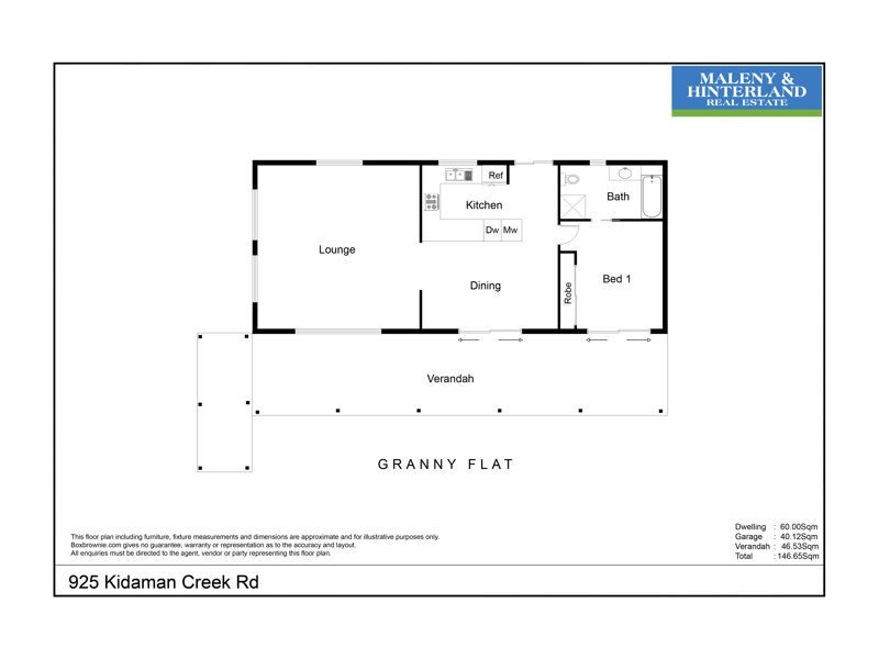 925 Kidaman Creek Road, Curramore QLD 4552 Floorplan