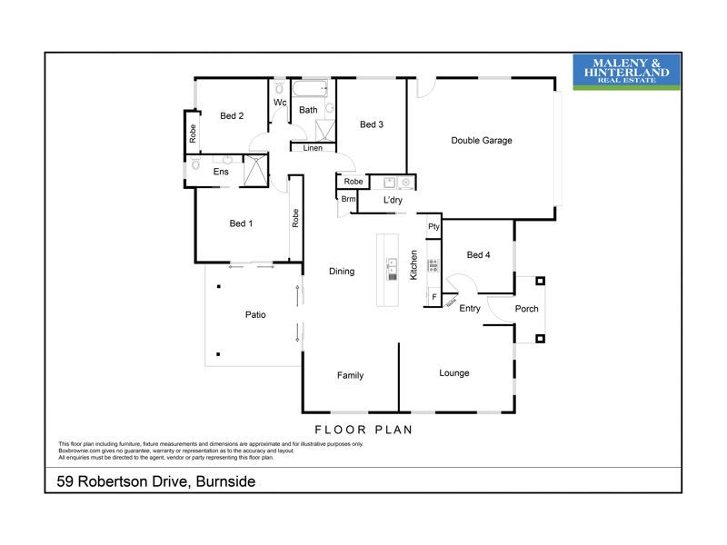 59 Robertson Drive, Burnside QLD 4560 Floorplan