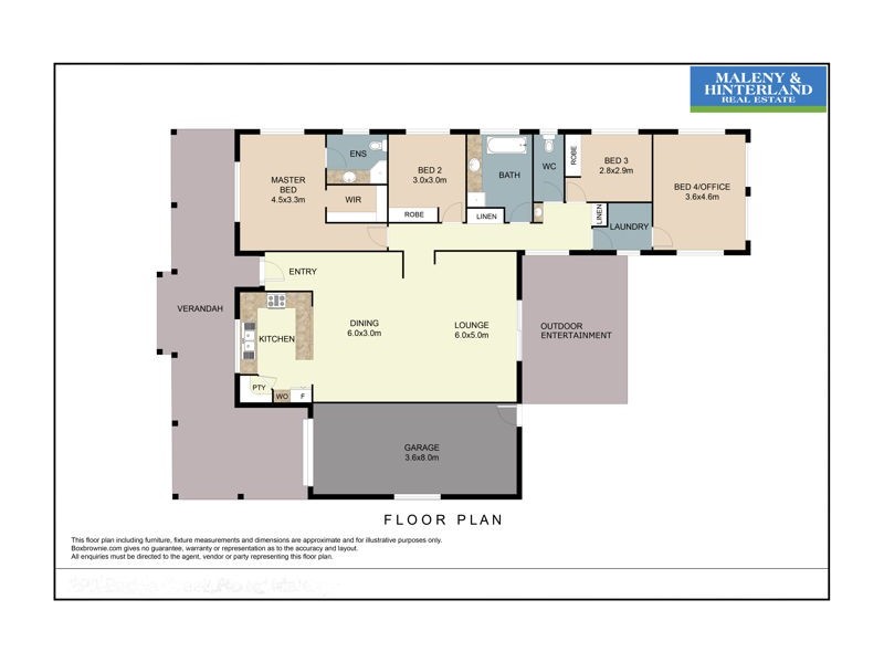 Maleny QLD 4552 Floorplan