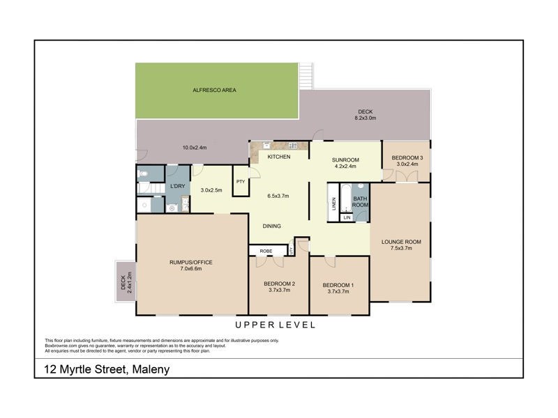 12 Myrtle Street, Maleny QLD 4552 Floorplan