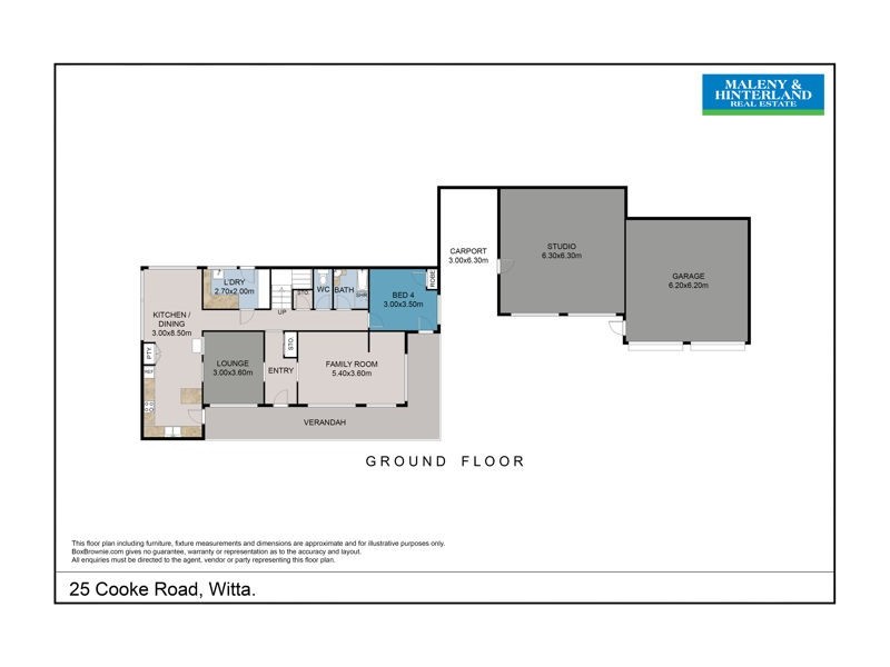 25 Cooke Road, Witta QLD 4552 Floorplan