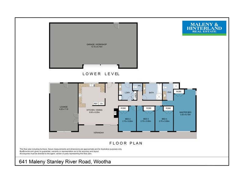 641 Maleny Stanley River Road, Wootha QLD 4552 Floorplan