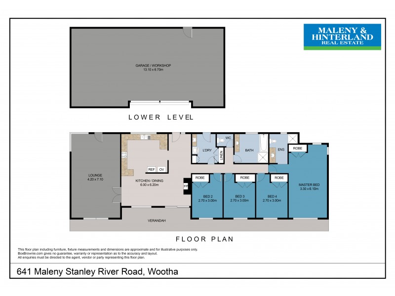 641 Maleny Stanley River Road, Wootha QLD 4552