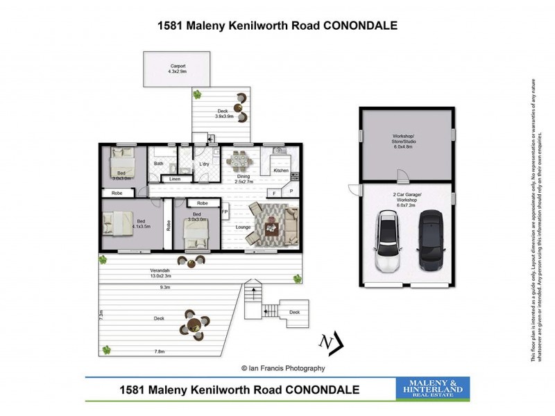 1581 Maleny Kenilworth Road, Conondale QLD 4552 Floorplan