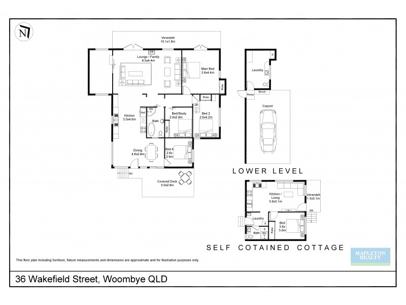 36 Wakefield Street, Woombye QLD 4559 Floorplan