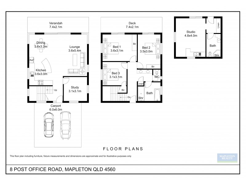 8 Post Office Road, Mapleton QLD 4560 Floorplan
