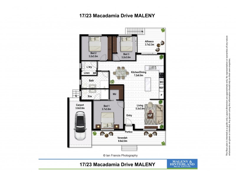 17/23 Macadamia Drive ‘Living Gems’, Maleny QLD 4552 Floorplan