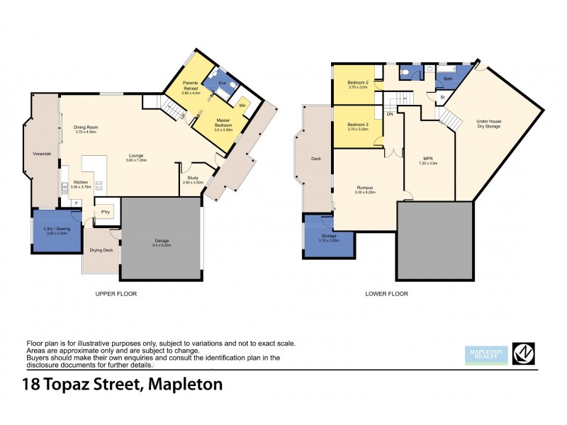 18 Topaz Street, Mapleton QLD 4560 Floorplan