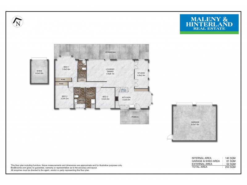 38 Avocado Lane, Maleny QLD 4552 Floorplan