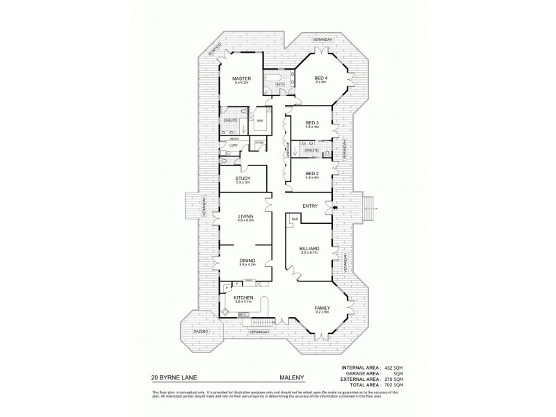 20 Byrne Lane, Maleny QLD 4552 Floorplan
