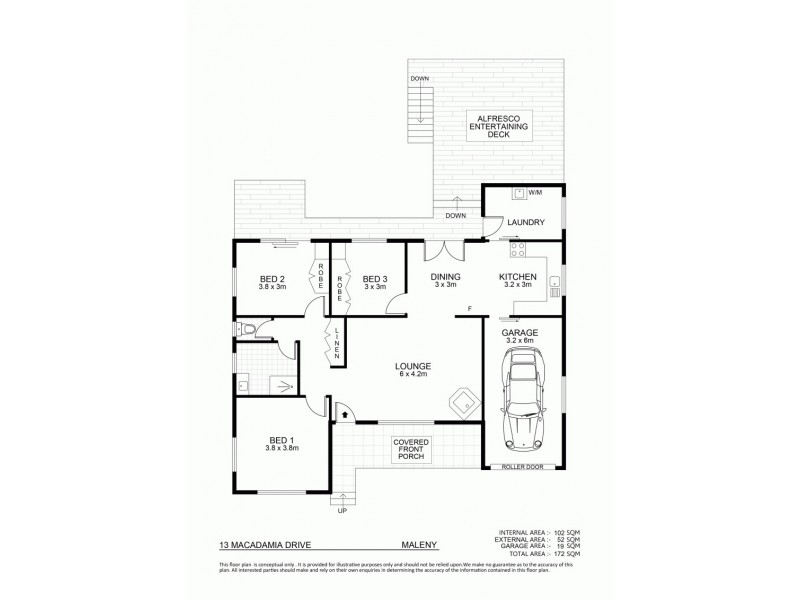 13 Macadamia Drive, Maleny QLD 4552 Floorplan