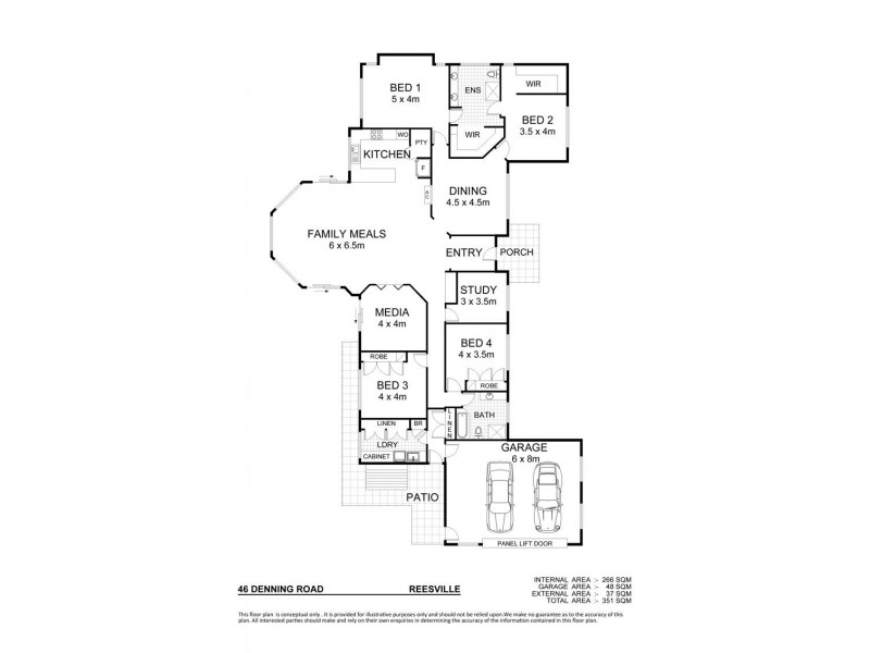 46 Denning Road, Reesville QLD 4552 Floorplan