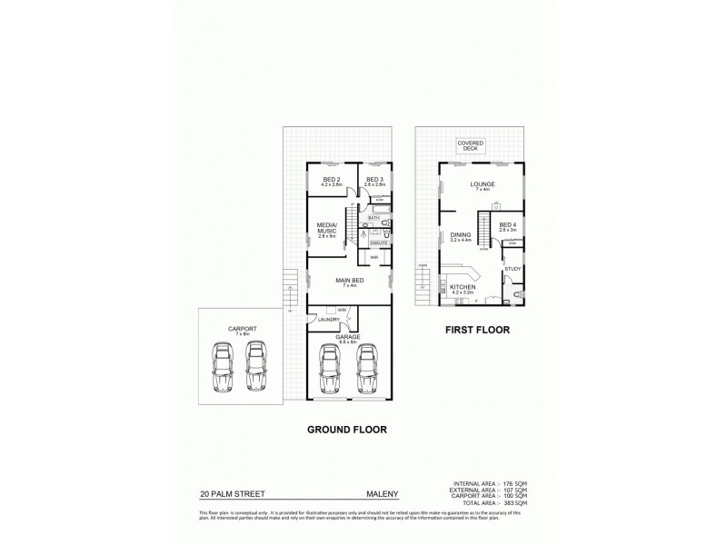 20 Palm Street, Maleny QLD 4552 Floorplan